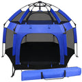 Outdoor Baby Playpen With Canopy, 61 x 61 x 49.2 in