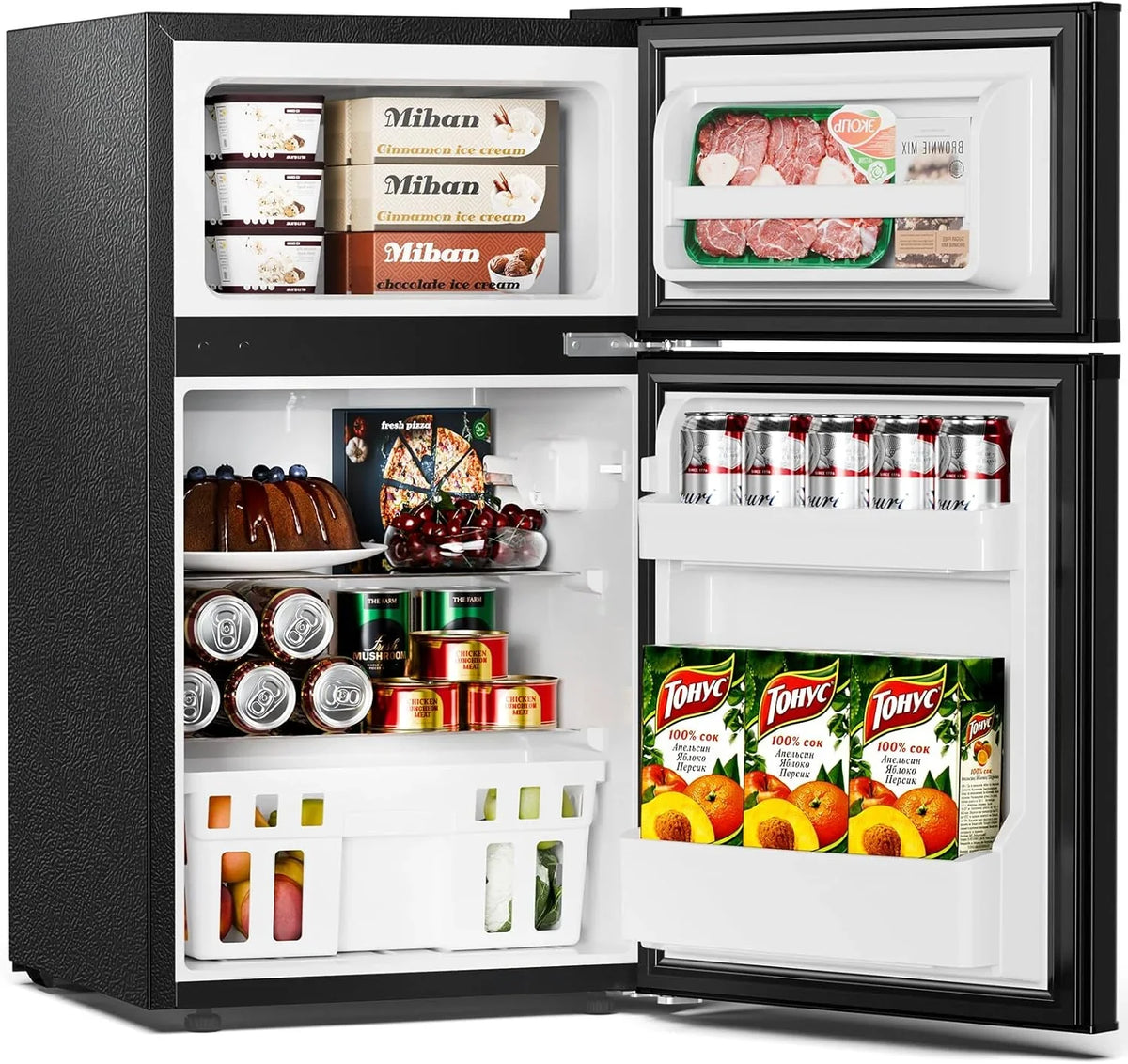 Antarctic Star Compact Mini Refrigerator 3.2 cu ft, Green - F90GR