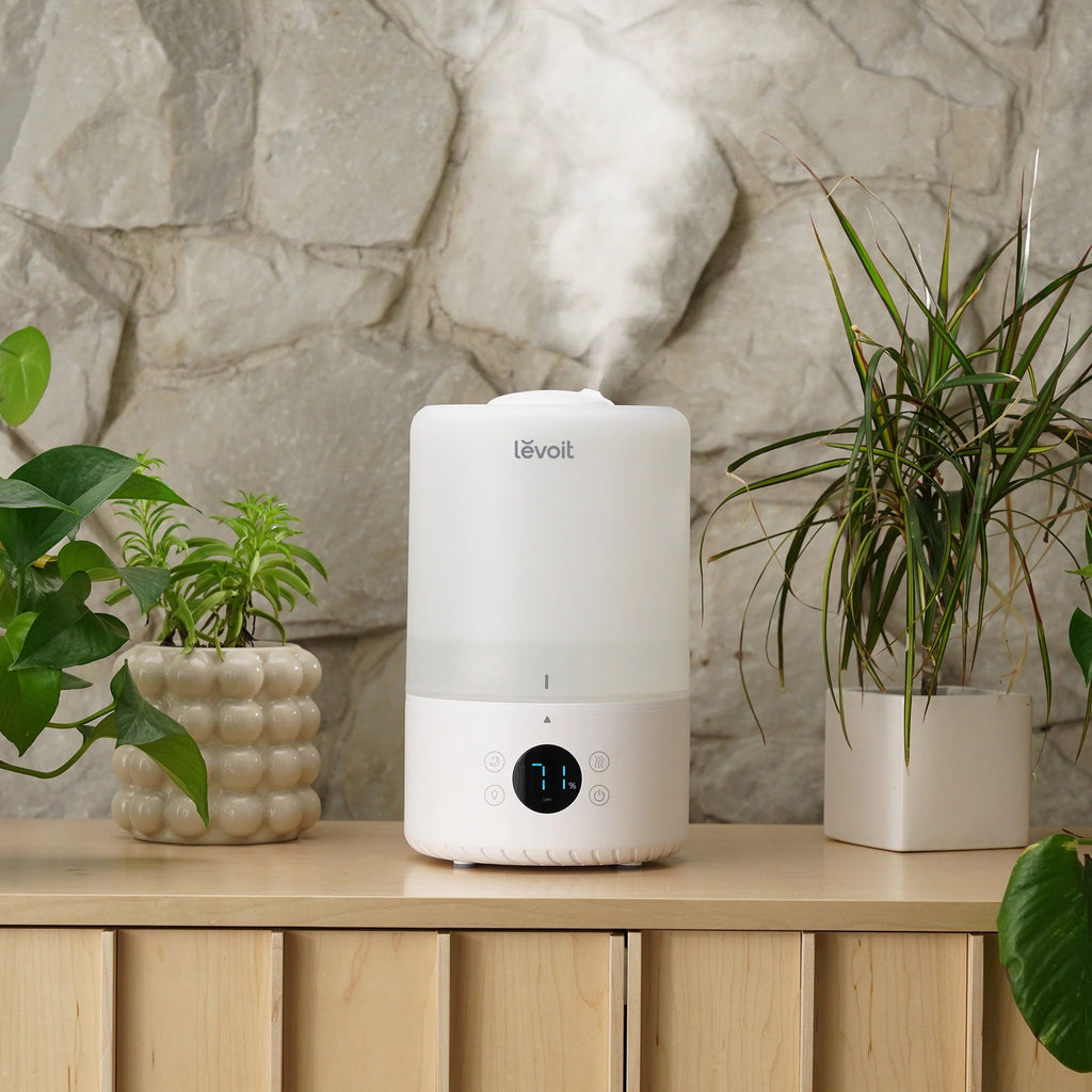 Levoit Smart Cool Mist Top-Fill Humidifier, 3 Liter, White - Dual 200S