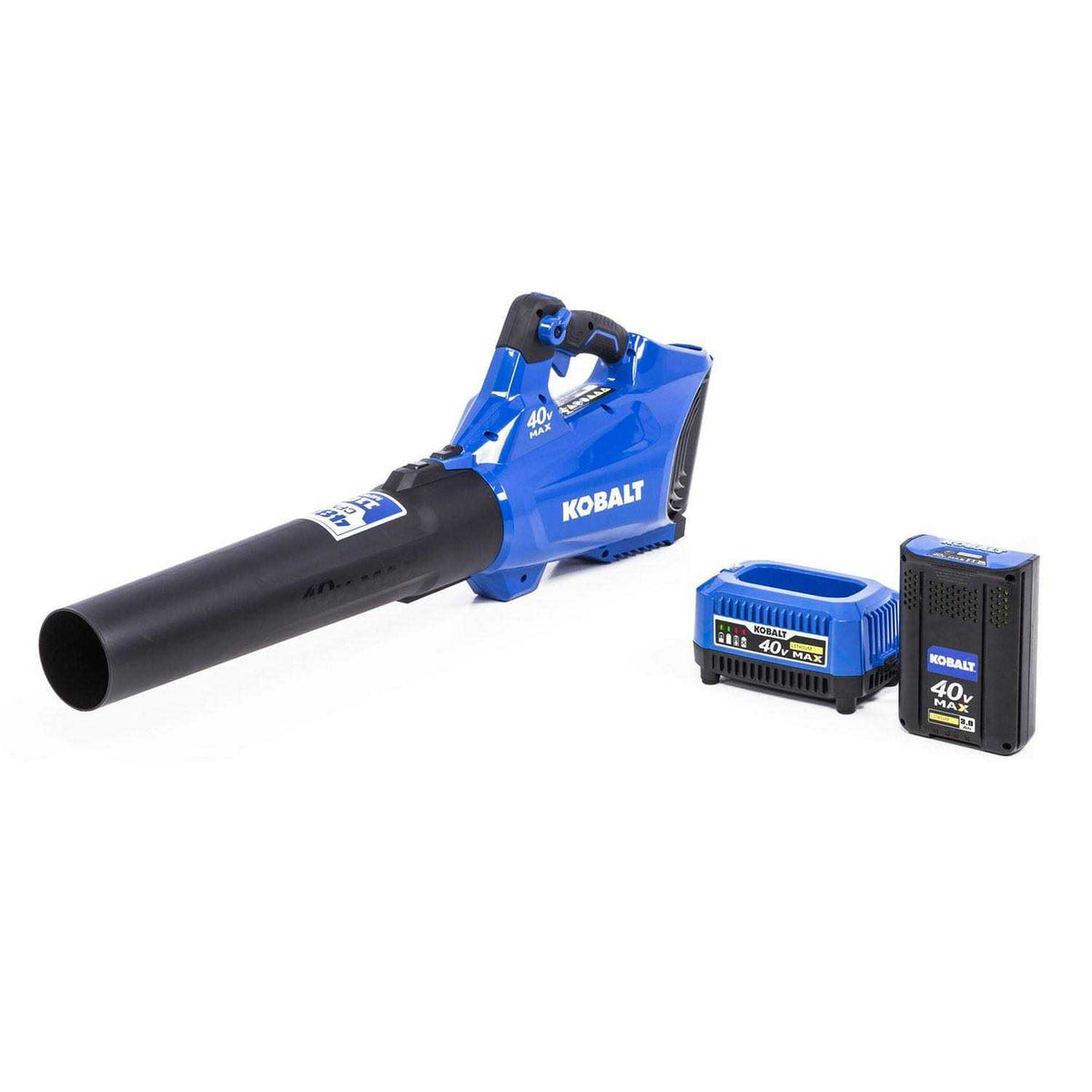 Kobalt 40-Volt Max Lithium Ion 480-CFM Cordless Electric Leaf Blower - KHB 3040-06
