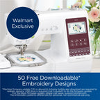 Brother Sewing And Embroidery Machine, 103 Stitches, 135 Designs, 4 in x 4 in - SE725