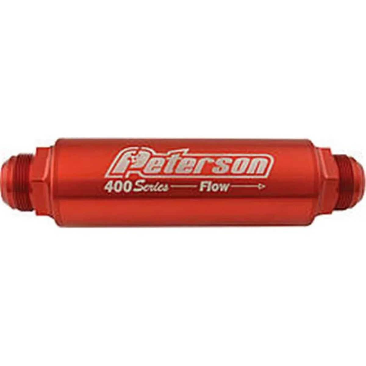 Peterson Fluid 400 Series Inline Oil Filter - 20 AN Fittings, 75 Micron