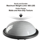 Wonder Maxi Half Dome Balance Trainer Exercise Ball With Resistance Bands And Pump
