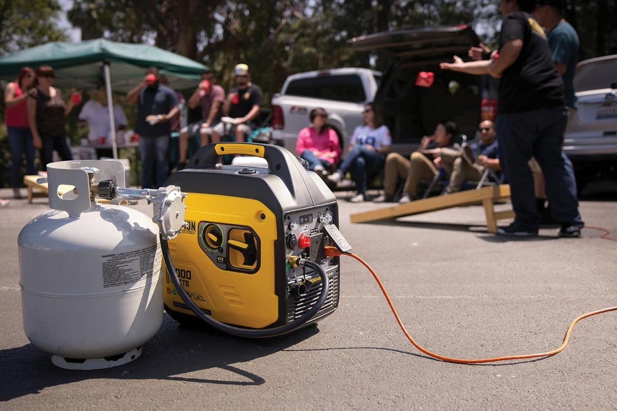 Champion Power Equipment 4000-Watt Dual Fuel RV Ready Portable Inverter Generator With CO Shield