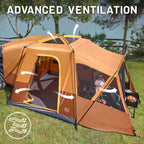 TIMBER RIDGE SUV Tent, 5-9 Person, 13' W x 10' L x 7.1' H