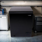 Frigidaire Chest Freezer, 5.0 Cu. Ft., Black Granite Design