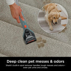 Shark CarpetXpert Carpet Cleaner, Cyan, 13.15 in D x 11.97 in W x 43.5 in H - EX201