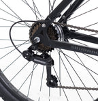Genesis V2100 Men's Dual Suspension Mountain Bike, 26in, Slate Gray
