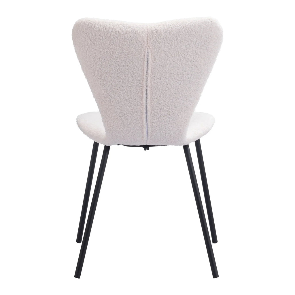 Maile Home Lochshire Dining Chair Set Of 2 - Ivory
