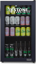 Beverage Refrigerator Cooler, 126 Cans, Right Hinge Glass Door - AB-1200