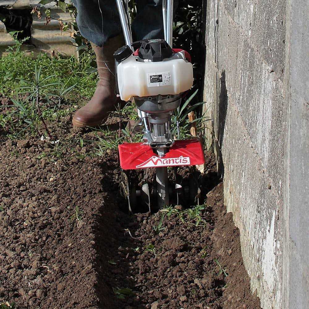 Mantis Front-Tine Mini Tiller/Cultivator 25cc 9-in - 7268