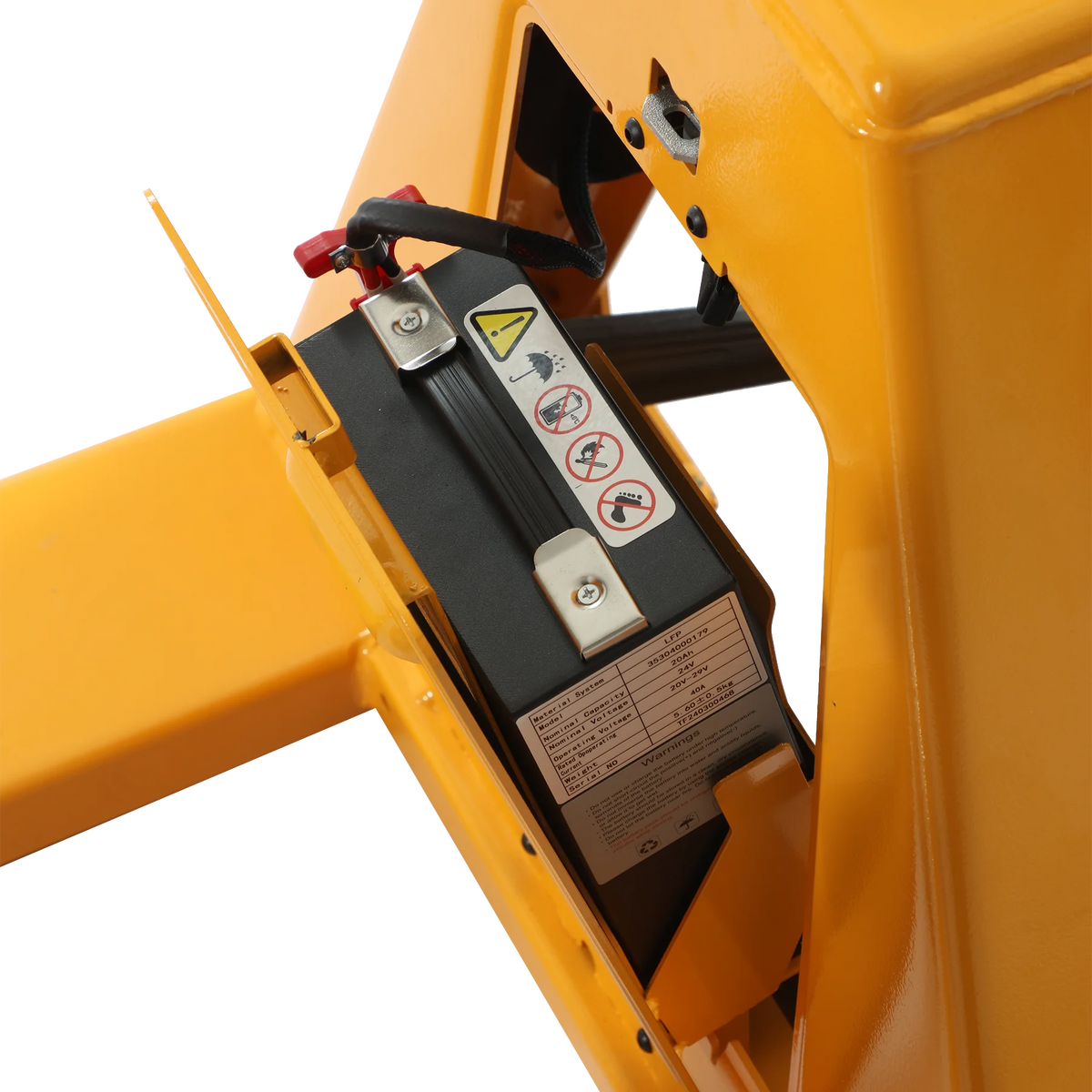 APOLLOLIFT Electric Pallet Truck With 24V/20AH Lithium Battery, 3300lb, 48x27in Forks