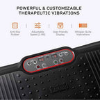 LifePro Waver Vibration Plate Exercise Machine With Remote And Exercise Bands