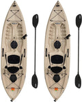 Lifetime Tamarack Angler 100 Fishing Kayak 2 Pack With Paddles - 90806