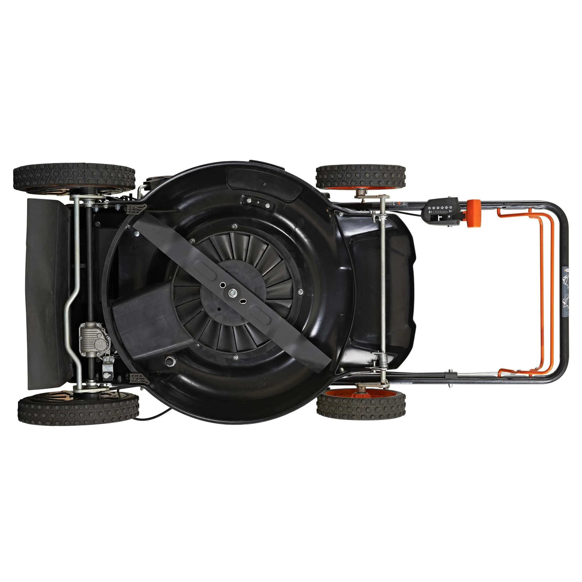 YARDMAX 22 in 201cc 6-Speed CVT RWD 3-in-1 Self-Propelled Gas Lawn Mower - YG2760