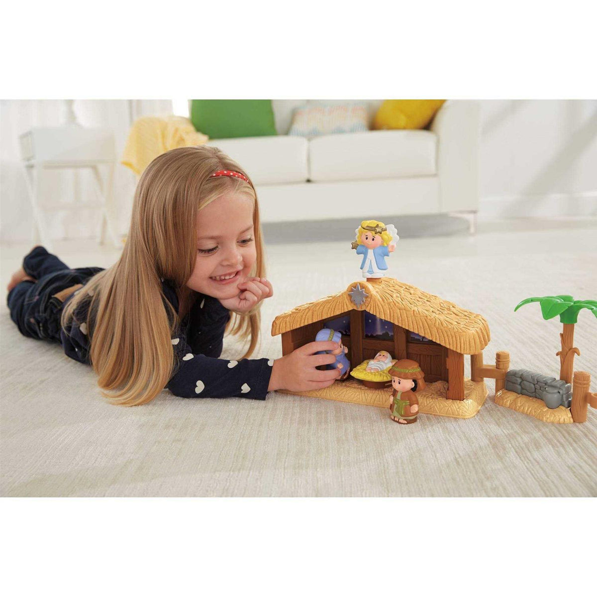 Fisher Price Little People Christmas Nativity Story Playset
