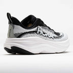 Women's Black/White Running Shoes - Skyflow