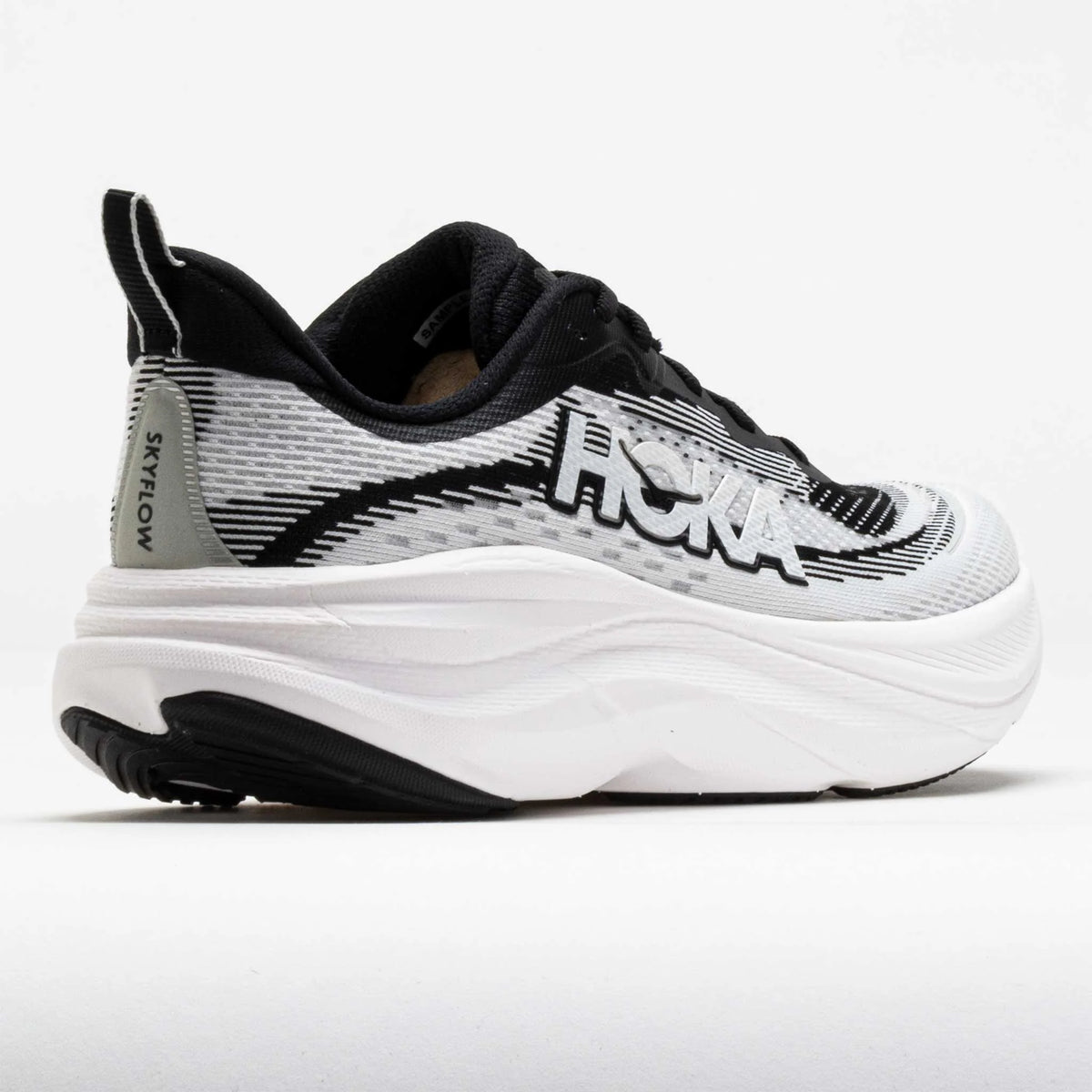 Women's Black/White Running Shoes - Skyflow