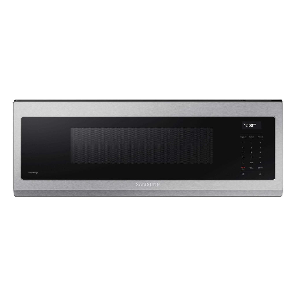 Samsung 1.1 Cu. Ft. Smart Slim Over-the-Range Microwave With 550 CFM Hood Ventilation - ME11A7710DS