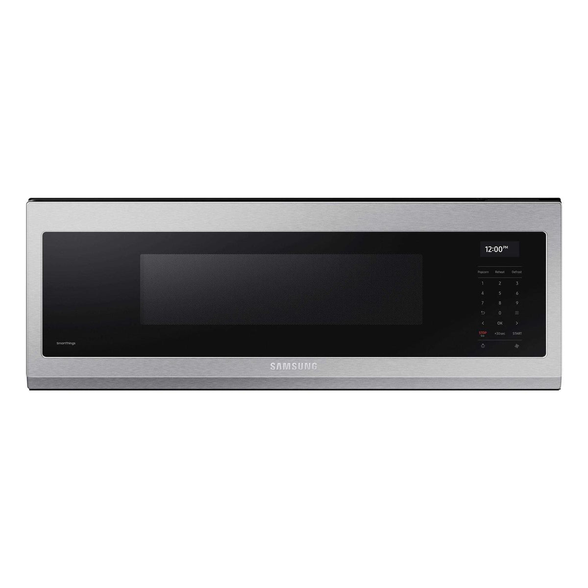 Samsung 1.1 Cu. Ft. Smart Slim Over-the-Range Microwave With 550 CFM Hood Ventilation - ME11A7710DS