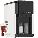 Advwin 3-in-1 Countertop Ice Maker With Cold Water Dispenser And Ice Crusher, 6L, 20kg/24hr
