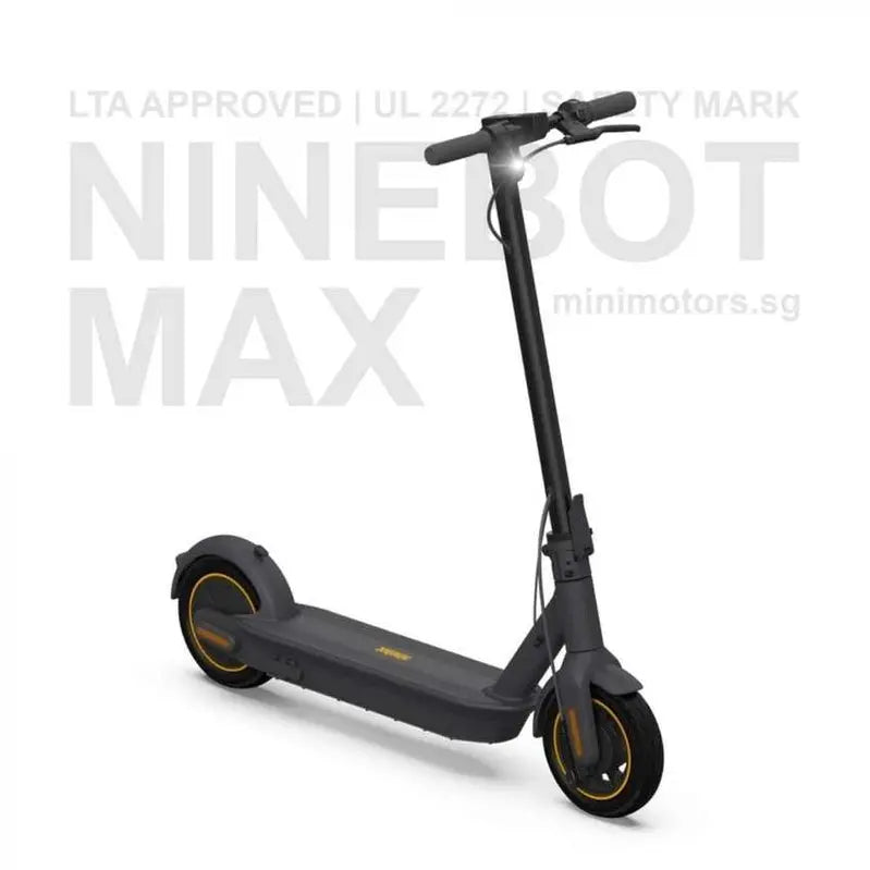 Segway Ninebot MAX G30/G30P Electric Scooter - 65 km (40 mi), 30 km/h (18.6 mph)