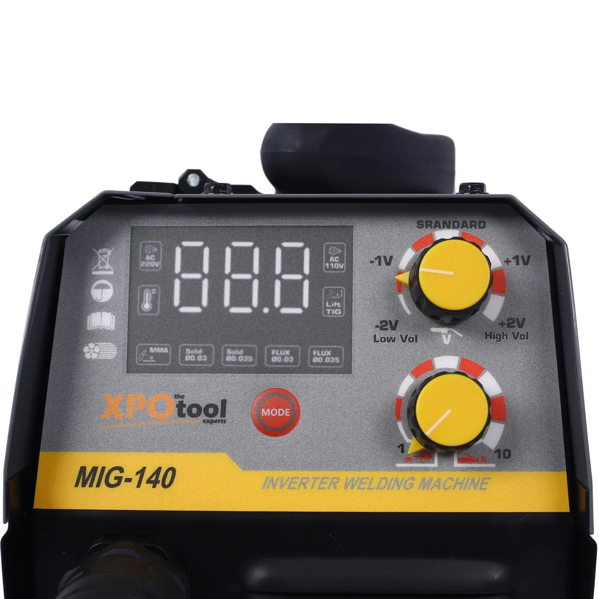 140A 110V 4 In 1 Multiprocess MIG Welder - Gas/Gasless MIG, Lift TIG, Stick ARC