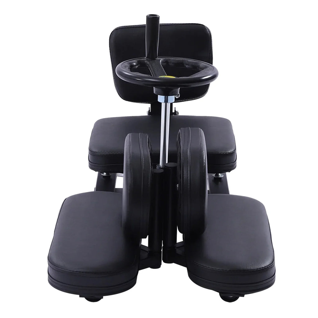 Aiqidi Pro Leg Stretcher Stretching Machine, 220lbs, Black