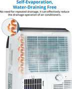 EastVita Portable Air Conditioner 10000 BTU With Remote Control And Window Kit