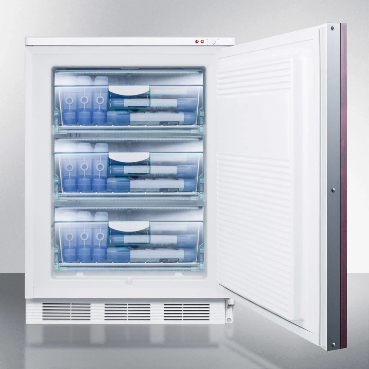 Built-In Medical All-Freezer With Lock, -25 C Operation, Custom Overlay Panel Door