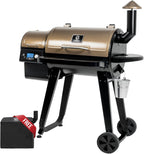 Z GRILLS Wood Pellet Grill & Smoker, Bronze, 459 Sq In, 8-in-1 - ZPG-450A2