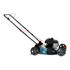 21-Inch 125 cc 4-Cycle Gas Powered Push Lawn Mower - Mulch and Side Discharge, Dual Lever Height Adjustment