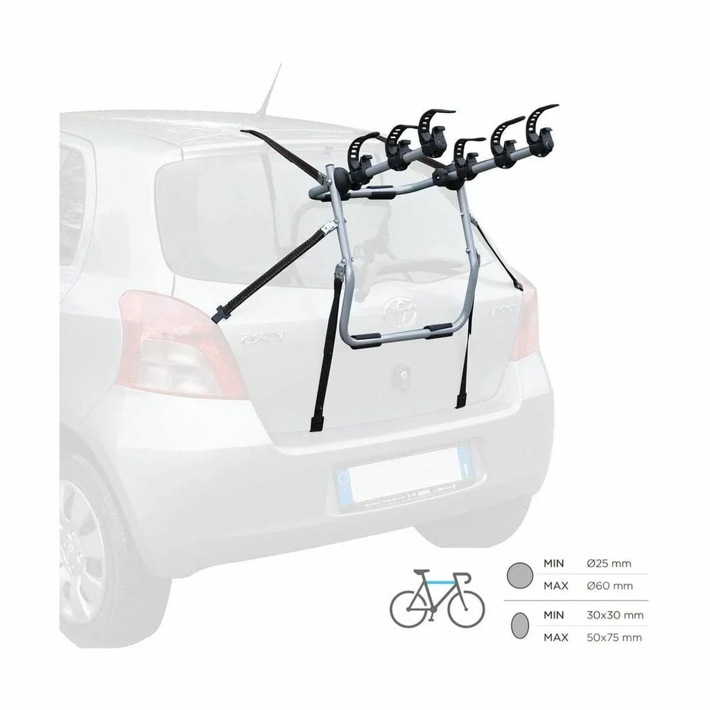Menabo Trunk-Mounted 3-Bike Rack - Mistral