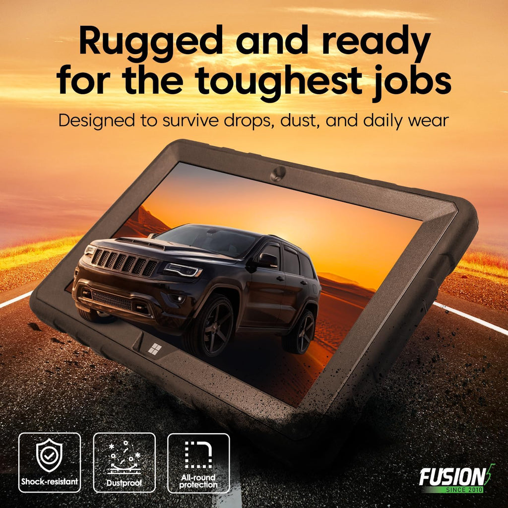 Fusion5 10.1in Windows 11 Full HD Rugged Tablet PC, 8GB RAM, 512GB SSD - FWIN232 PRO N5