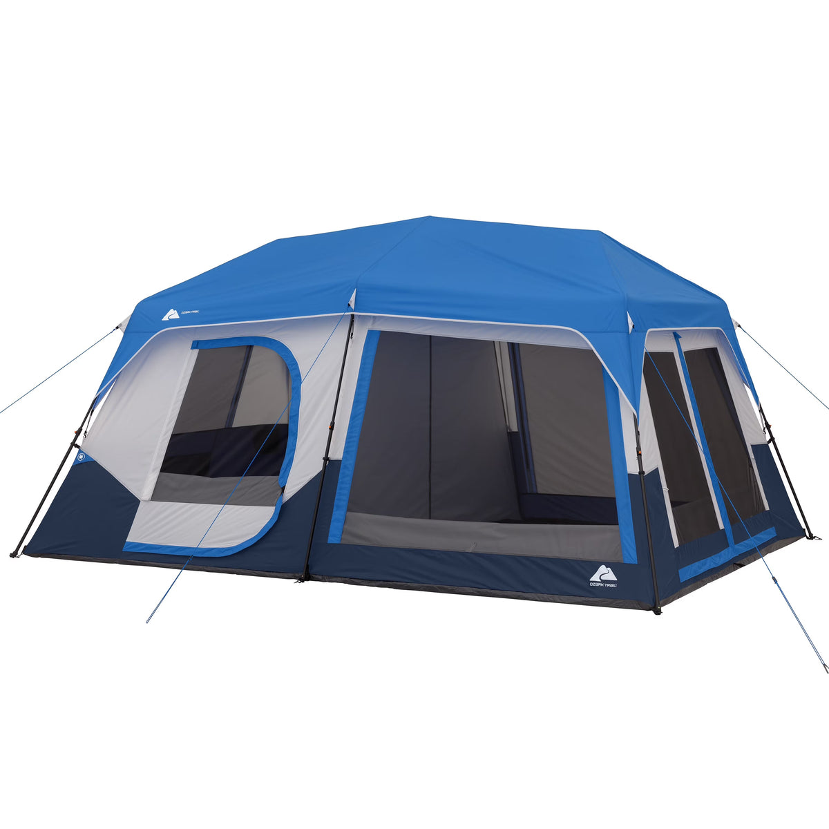 Ozark Trail 10-Person Lighted Instant Cabin Tent, 14' x 10', 40 lbs - 30711