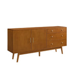 Manor Park 3-Drawer 2-Door Acorn Sideboard - Vincent