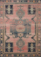 Loloi Jocelyn Collection Area Rug, Rose/Rose, 7'-10" x 10', .38" Thick - JOC-06