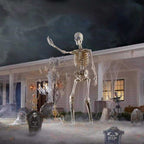 Home Accents Holiday 12 ft Giant-Sized Skeleton With LifeEyes LCD Eyes