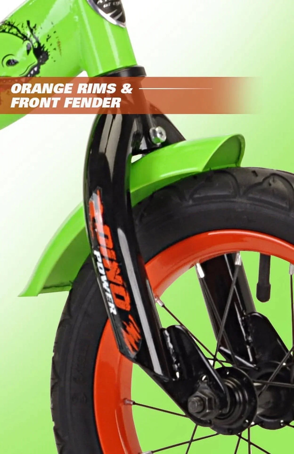 Kent Boys' Toddler/Child Bike, 12 Inch, Green - Dino Power