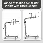 RollnJack Hardtop Remover Lift For Jeep Wrangler - One-Person System