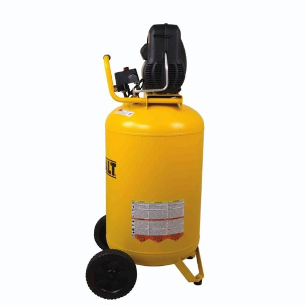 DeWalt Portable Vertical Air Compressor, 30 Gallon, Oil-Free, 1.9-Horsepower, 120-Volt, Yellow