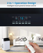 EastVita Portable Air Conditioner 10000 BTU With Remote Control And Window Kit