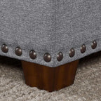 Thomasville Emilee Fabric Sectional With Storage Ottoman