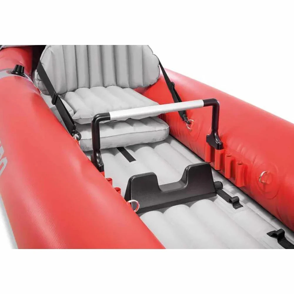 Intex Excursion Pro And Explorer K2 2-Person Inflatable Kayak Bundle With Oars And Pump