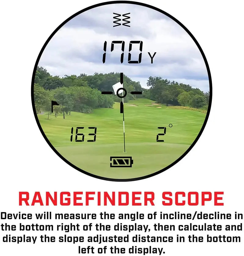 Callaway Golf Laser Golf Rangefinder 6x Magnification - 300 Pro Slope Enhanced 2021 Model