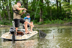 Pelican Bass Raider 10E 2-Person Fishing Boat - 10 ft