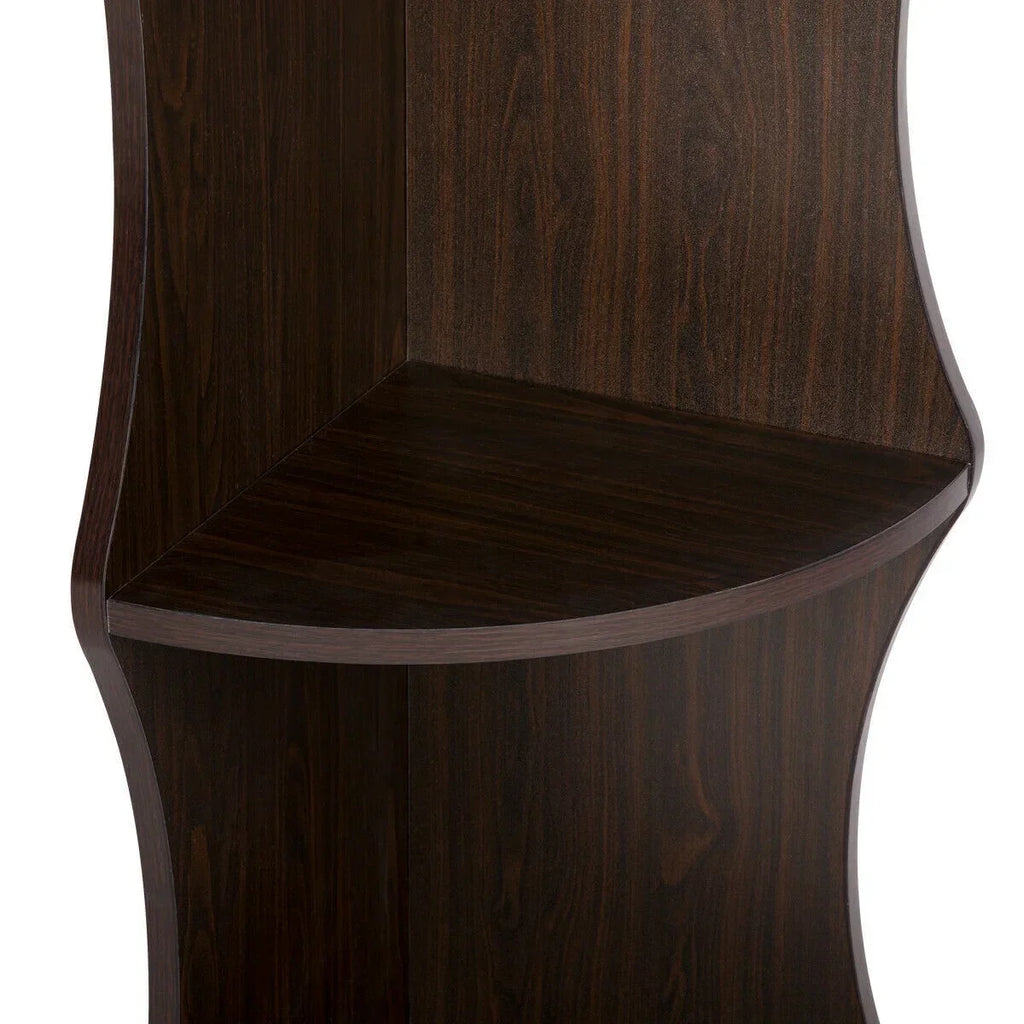 Nesuncia 77in H 5 Tier Corner Shelf Plant Stand Open Bookshelf
