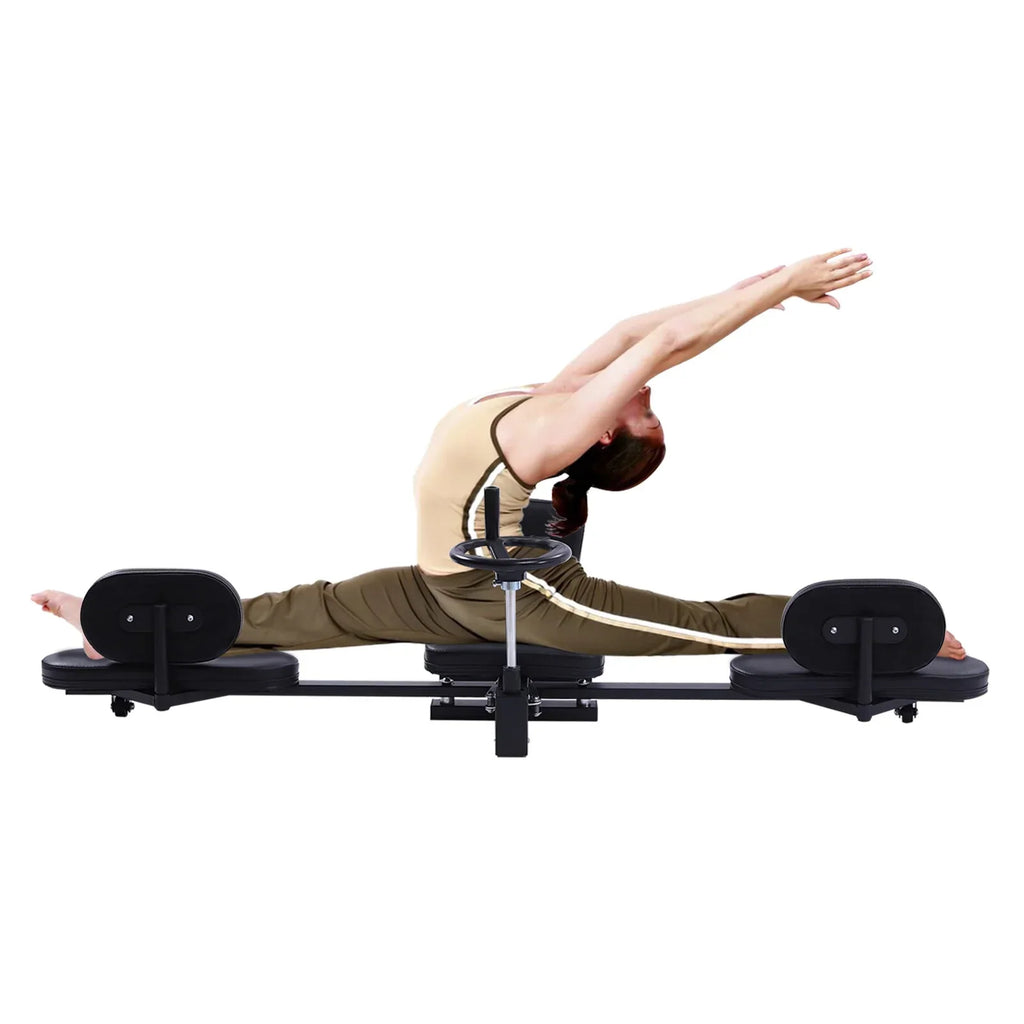 Aiqidi Pro Leg Stretcher Stretching Machine, 220lbs, Black