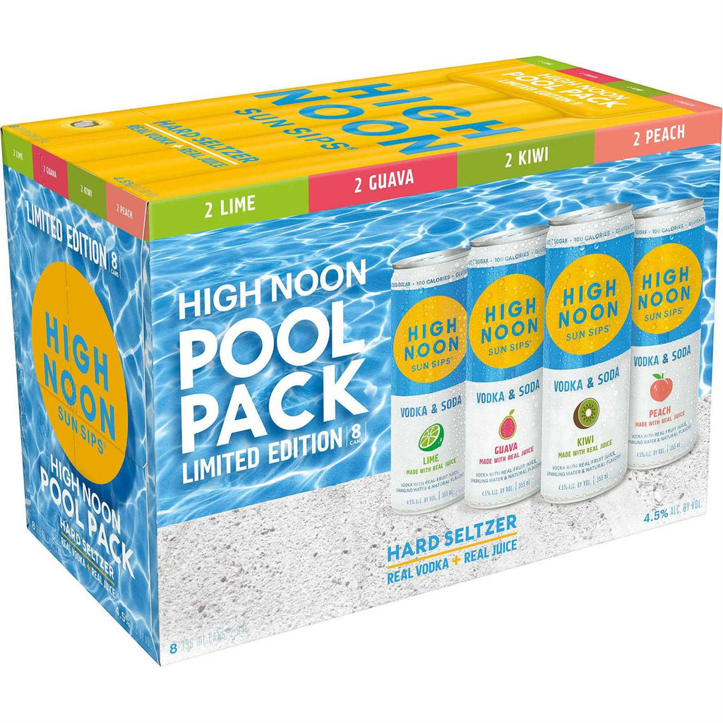 High Noon Vodka Seltzer Variety Pack - Pool Pack