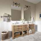 Aluminum Alloy Rounded Corner Wall Vanity Mirror